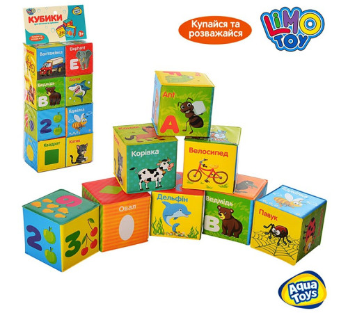 Развивающие кубики для купания (M5465UA)